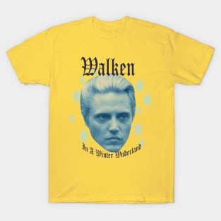 Walken In A Winter Wonderland Christmas Knit T-Shirt